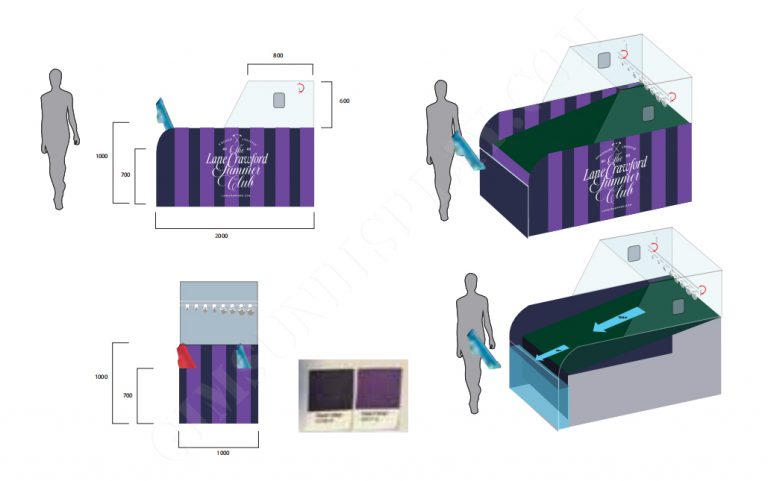 window display, store decoration, gold printing, silver printing, lenticular printing, advertising installation, creative solutions, retail brands, display stands, specialized printing