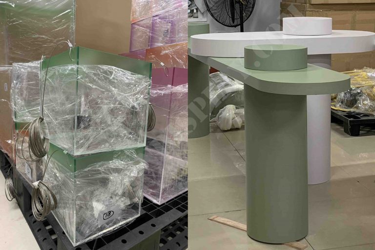 window display, store decoration, gold printing, silver printing, lenticular printing, advertising installation, creative solutions, retail brands, display stands, specialized printing