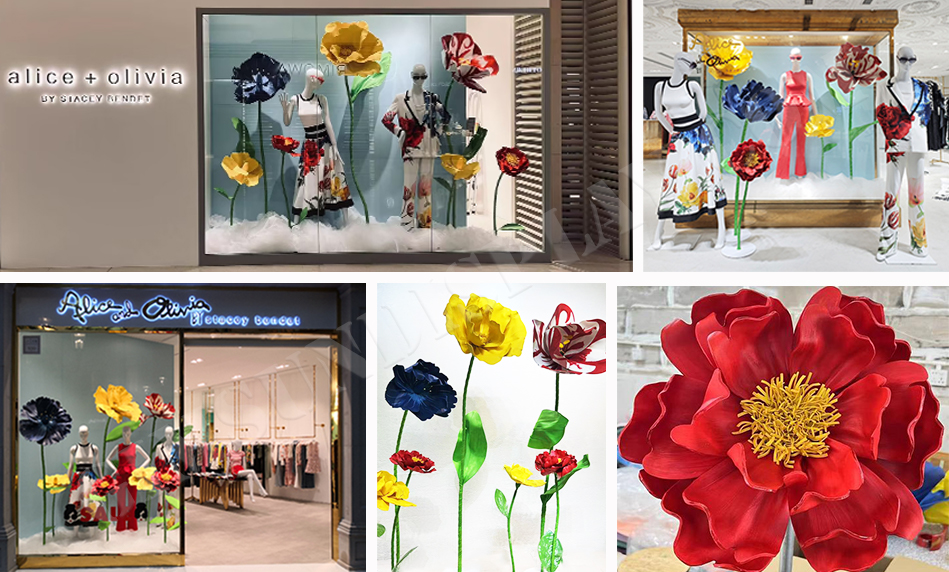 window display, store decoration, gold printing, silver printing, lenticular printing, advertising installation, creative solutions, retail brands, display stands, specialized printing